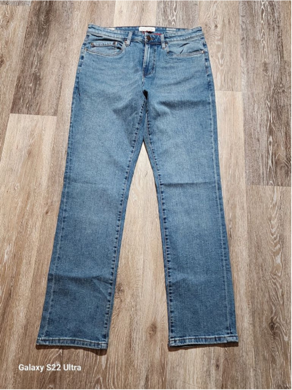 Men's English Laundry Blue Straight Fit Jeans Waist 32